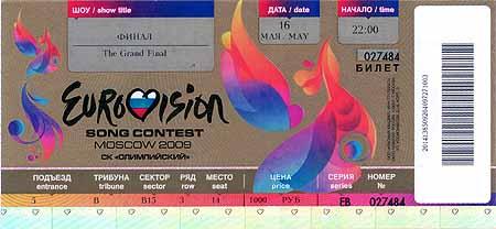 Eurovision Grand Final Tickets Eurovision Grand Final Tickets
